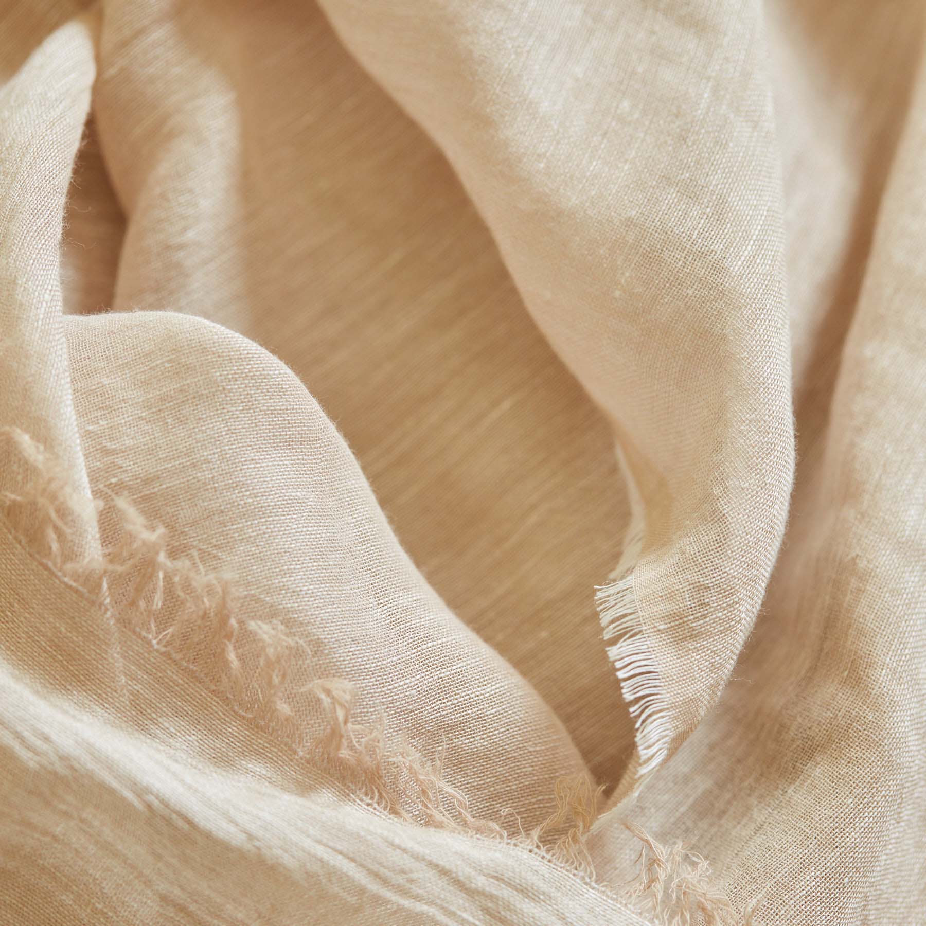 コットンリネンストール(cotton linen scarf) Made In Italy　
